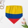 Linkasi Colombian Flag Women's Sexy Open Back Thong Bikini Tie Sides Bottom Triangle Bikini Swimsuit view 3