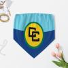 Linkasi Caribbean Community Flag Women's Sexy Open Back Thong Bikini Tie Sides Bottom Triangle Bikini Swimsuit view 3