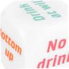 TEHAUX 10pcs Drinking Game Dice for Adults Fun Props for Bachelorette Party Games Unique Sided Design Drink for Bars Ktv Family Gatherings view 3