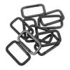 BESPORTBLE 30pcs Square Buckles Sturdy Keychains for Camping Hiking Fishing and Outdoor Activities Multi-Functional Clips for Durable Use and Secure Attachment