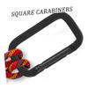 BESPORTBLE 30pcs Square Buckles Sturdy Keychains for Camping Hiking Fishing and Outdoor Activities Multi-Functional Clips for Durable Use and Secure Attachment view 4