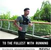 REVALI Running Vest, USA Original Patent, Zip Reflective Running Vests with 500ml Hydration Bottle, Adjustable Waistband & Breathable Material, Chest Pack Gear Phone Holder for Men & Women view 3