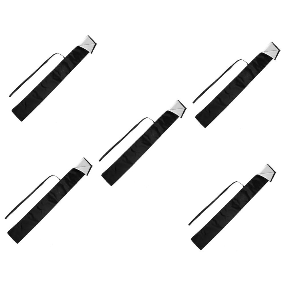BESPORTBLE 5pcs Long Swords Bag Portable Carrying Case Strap Lightweight and Durable Storage for Martial Arts Scabbard Compact Design for and Transport