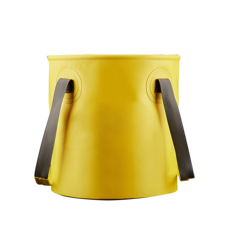 Bait Bucket 11L Portable Water Storage Bucket Fishing Bucket Folding Bucket Outdoor Minnow Bucket