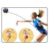 Honio Soccer Trainer, Football Kick Training Belt 360 Rotating Buckle Neoprene High Elastic Cable Relieve Heat Interesting for Playground view 4