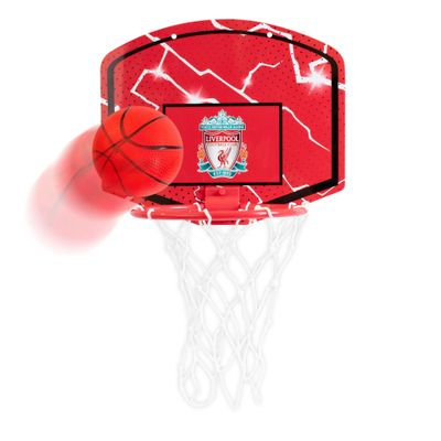 Liverpool FC Basketball Hoop Set, Red, Mini