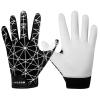 WATSAVPUP Youth Football Gloves Kids Silicone Grip Sports Receiver Gloves with Super Stick Ability for Enhanced Game Experience Training for Beginners (Starry Sky, XS/S(5.5-6 Inch)) view 1