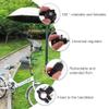 ABOOFAN 2pcs Adjustable Electric Umbrella Holder Foldable Mount Stand for Wheelchairs and Electric Cars Easy to Install Portable Design for view 2
