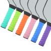 6Pcs Pickleball Paddle Grip Tape, Pickleball Anti-Slip Perforated Super Absorbent Pickleball Overgrip Handle Replacement Wrap for Pickleball Paddle view 1