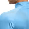 BASUDAM Men's Workout Shirts Quick Dry UPF 50+ Sun Protection Long Sleeve Quarter Zip Pullover Athletic T-Shirts Medium Blue S view 3