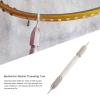 Glomora Badminton Racket Threading Tool, Double-Headed Nail Cone for Sports, Stainless Steel Tennis Racket Stringer & Eyelet Grommets view 3