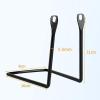 DYNWAVE Bicycle Front Basket Bracket Bike Basket Bracket Sturdy Fixing Accessories with Screws and Nuts Metal Bike Basket Front Mount, L Bracket 1.5 to 3cm view 4