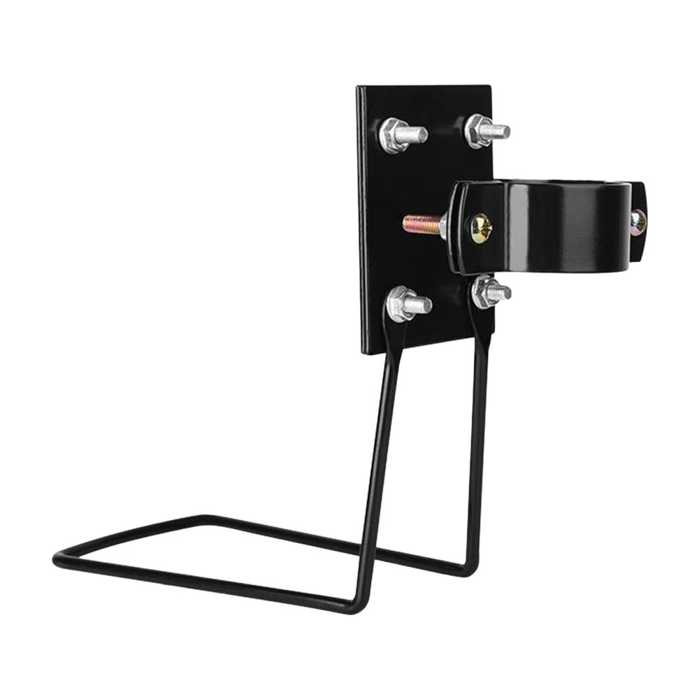 DYNWAVE Bicycle Front Basket Bracket Bike Basket Bracket Sturdy Fixing Accessories with Screws and Nuts Metal Bike Basket Front Mount, L Bracket 4.7 to 5.4