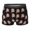 Custom Personalized Boxers for Men - Funny Picture Face Boxers for Boyfriend, Father, Husband - Birthday, Valentine's Day Gift for Him, Small view 1