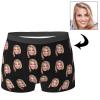 Custom Personalized Boxers for Men - Funny Picture Face Boxers for Boyfriend, Father, Husband - Birthday, Valentine's Day Gift for Him, Small view 3