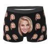 Custom Personalized Boxers for Men - Funny Picture Face Boxers for Boyfriend, Father, Husband - Birthday, Valentine's Day Gift for Him, Small view 1