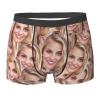 Custom Personalized Boxers for Men - Funny Face Boxers for Boyfriend, Father, Husband - Birthday, Valentine's Day Gift for Him - Small view 1
