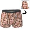 Custom Personalized Boxers for Men - Funny Face Boxers for Boyfriend, Father, Husband - Birthday, Valentine's Day Gift for Him - Small view 3