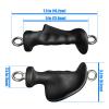 Ergonomic Tricep Rope Pull Down Attachment, Upgraded Long Triceps Rope Cable Attachments for Gym, Lat Pull Down Bar for Cable Machine, Tricep Lat Pulldown Workout Cable Attachments (CABLE HANDLES-02) view 2