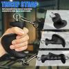 Ergonomic Tricep Rope Pull Down Attachment, Upgraded Long Triceps Rope Cable Attachments for Gym, Lat Pull Down Bar for Cable Machine, Tricep Lat Pulldown Workout Cable Attachments (CABLE HANDLES-02) view 4