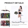 BESPORTBLE 10pcs Reusable Cheerleader Pom Poms Cheering Props for Sports Events Lightweight Gymnastics Pompoms Smooth Handles for College and Dance Competitions view 4