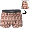 Custom Personalized Boxers for Men - Funny Picture Face Boxers for Boyfriend, Father, Husband - Birthday, Valentine's Day Gift for Him, Small view 2