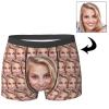 Custom Personalized Boxers for Men - Funny Picture Face Boxers for Boyfriend, Father, Husband - Birthday Valentine's Day Gift for Him, Small view 2