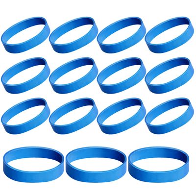 15 Pcs Ski Brake Retainers, 3 Inch Snowboard Brakes Bands Retainers, Snowboard Skis Binding Rubber Brake Retainers for Winter Ski Accessory