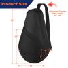 Cosmos Padel Racket Bag Pickleball Paddle Sling Backpack Padel Racquet Storage Bag - Padel (Paddel Tennis) Equipment Carrying Bag with Mesh Pocket for 2 Paddles, Balls, Water Bottle & Accessories view 2