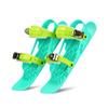UNISTRENGH Mini Ski Skates Portable Short Ice Skates for Snow, Short Mini Skating Ski Shoes Free Size Short Snowskates Snowblades Skiboards (Blue (EU44-48)) view 3