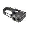 harayaa 4mm Tent Guy Rope with Pulley Tent Wind Rope Tent Cords Fast Locking Aluminum Alloy Self Locking Regulator for Awning Camping, Black view 3