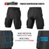 surlim 5-Pad Football Compression Girdle/Shorts, Football Padded Shorts, Football Girdle Hip and Thigh Protector (XX-Large) view 3