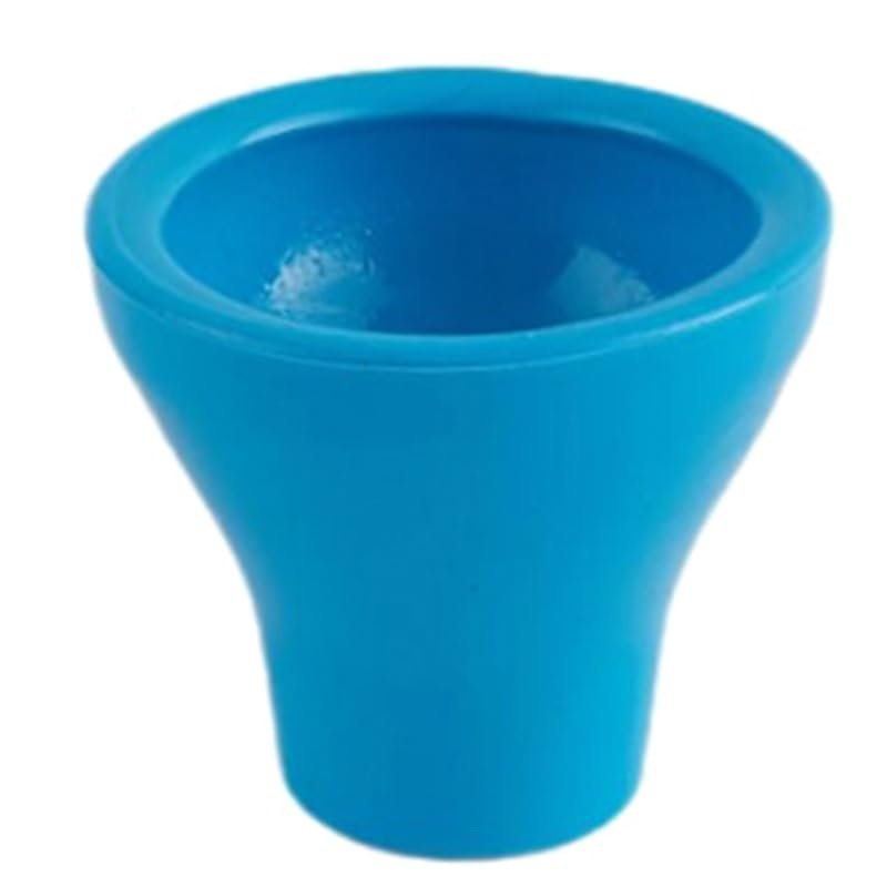 1pc Golf Ball Pick-up Suction Cup Synthetic Rubber Retriever Suction Cup for Putter Golf Training Aid(Light Blue)