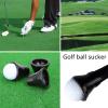 1pc Golf Ball Pick-up Suction Cup Synthetic Rubber Retriever Suction Cup for Putter Golf Training Aid(Light Blue) view 3