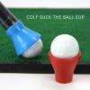 1pc Golf Ball Pick-up Suction Cup Synthetic Rubber Retriever Suction Cup for Putter Golf Training Aid(Light Blue) view 4