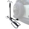 Doppy Hitch Mount Bike Rack,2-Bike Rack Smart Tilting 154 lbs Heavy Weight Capacity for Standard, Fat Tire and Electric Bike, Mount Platform Style for Cars Trucks SUVs Minivans(2-inch Receiver) view 2