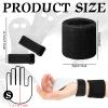 Jenaai 9 Pcs Gymnastics Hand Grips Gloves Wristbands with Drawstring Backpack for Girls Youth Kids Gymnastics Bar Palm Protection Bar Grips Sports Wrist Support Cinch Bags(Classic Color,S) view 2