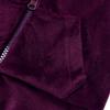 MYGBCPJS Boys Girls 2 Pcs Velour Tracksuit Sweat Suit Kids Long Sleeve Zip Up Hoodie + Elastic Waist Sweat Pants Clothes Set view 3