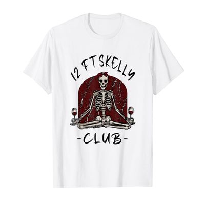 12ft Skelly Club Skeleton Drink T-Shirt