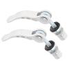 SMGDA 2 PCS Seat Post Quick Release Pin Bike Seat Clamp M6, Bicycle Binder Clamp Bolt, Quick Release Clamps Locking Screws for Cutting Machine (Metal Silver color) view 1
