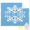 SODIKA Beach Blanket Oversized Merry Christmas Tree Xmas Decor Snowflake Hello Winter 95" X 80",Waterproof Sandproof Beach Blanket 1-7 Adults Lightweight Durable for Travel Camping Hiking Picnic view 1