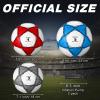Deekin 12 Pcs Soccer Balls Bulk with Pump Deflated Sizes 3, 4, 5, Official Size Sport Soccer Ball Training Ball for Kids Youth Adult Game Match School Training Accessories Party Gift(Star,Size 5) view 2