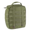 Tactical Helmet Bag,Airsoft MOLLE Clamshell Helmet Storage Pack Carrying Bag Case Green view 4