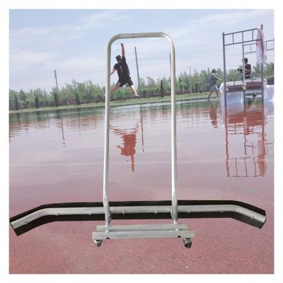 YXXSDP Aluminum Wide Tennis Court Squeegy w/Replacement Rain Shuttle, Professional Aluminum Squeegee Broom, Rain Sweep Heavy Duty Water Remover for Courts (Color : Style2)