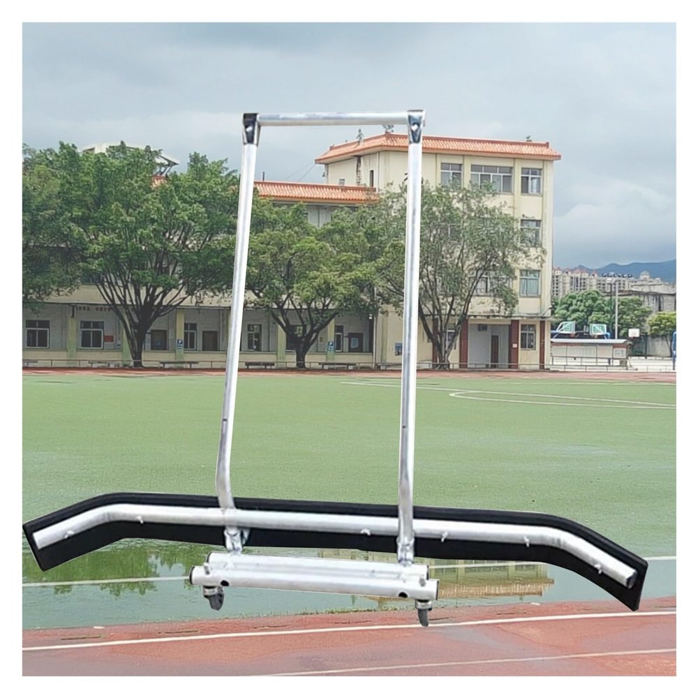 Standard Professional Floor Squeegee, Large Heavy Duty Rain Shuttle Tennis Court Squeegee Equipment Accessories, Silver Court Pusher Durable Non-Rusting Squeegee, for Basketball Court ( Color : Style