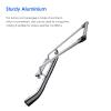 Standard Professional Floor Squeegee, Large Heavy Duty Rain Shuttle Tennis Court Squeegee Equipment Accessories, Silver Court Pusher Durable Non-Rusting Squeegee, for Basketball Court ( Color : Style view 4