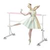 Ballet Barre Adult and Children's Mobile Steel Ballet Barre, Height Adjustable 85-110cm, Strong Load-Bearing Capacity (Size : 1.5M/5FT) view 1