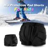 Lixada Kids Protective Padded Shorts with 0.6'' Thicken EVA Pad, Hip Protection Pads Shorts for Snowboarding Skating Skiing view 3