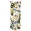 Beach Palm Tree Yoga Mat Folding Travel Fitness & Exercise Mat with Carrying Bag Non-Slip Lightweight Travel Yoga Mat for Women Pilates 72"L  26.8 W  2 Mm Thick view 1