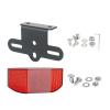 Aosekaa Bike Rear Reflector for Luggage Rack, Bicycle Reflector, Bike Safety Warning Reflector, Red